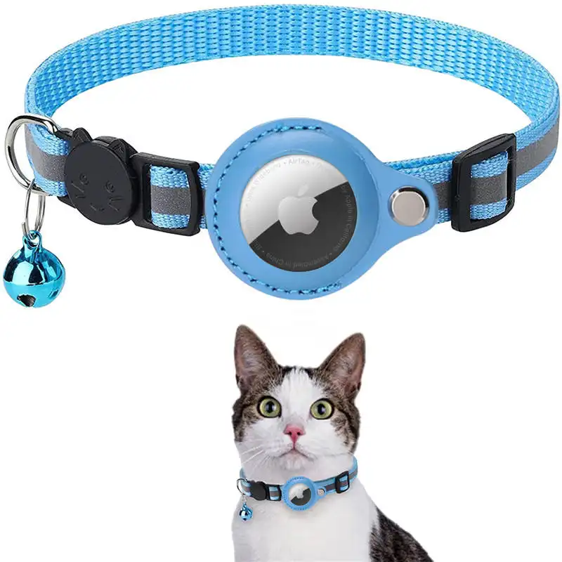 CatLuna Breakaway Airtag Cat Collar for Tracking