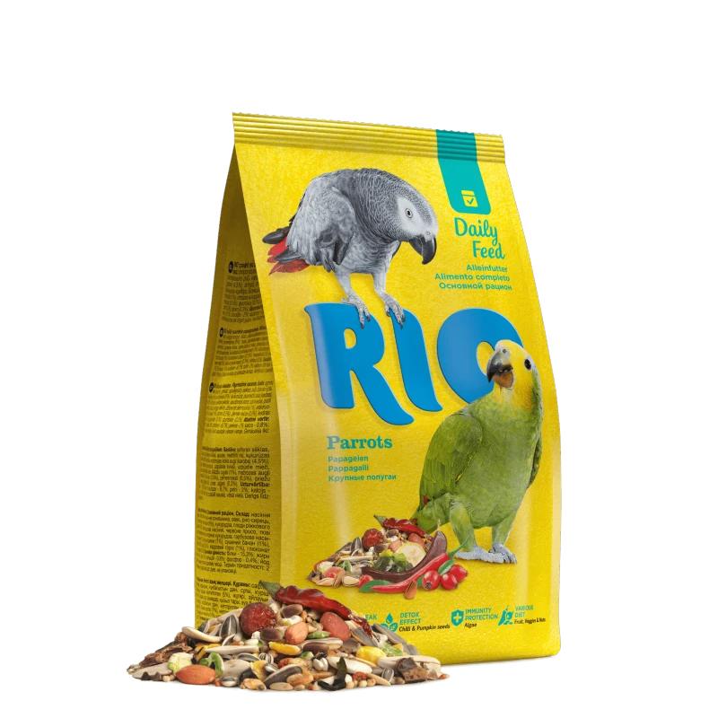 RIO Daily feed Parrot Food, Mixed Seeds, Nuts & Fruits