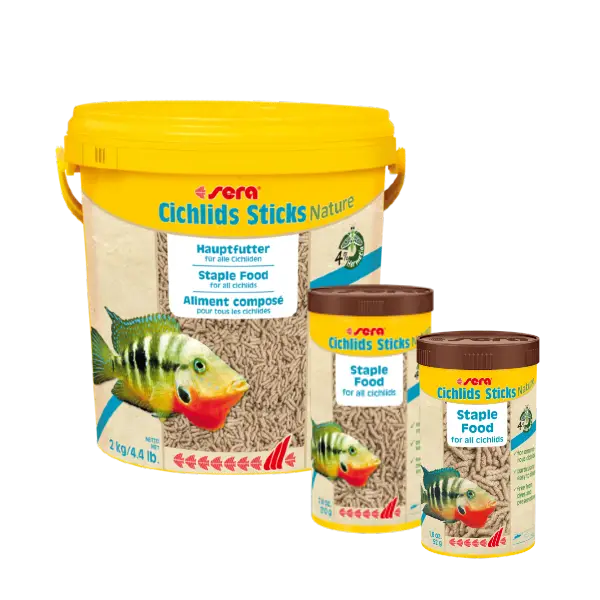 Sera Cichlids Sticks Nature Fish Food, 250ml