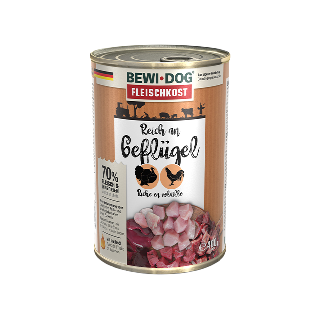 Bewi Dog Rich in Poultry 400g