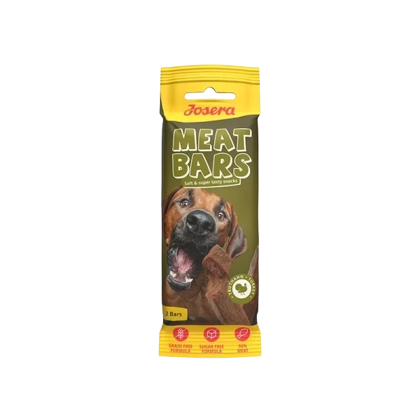 Josera Turkey Meat Bars Treats, 2 Bars, Sugar & Grain Free