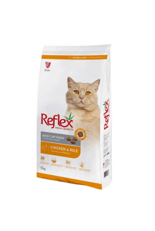 Reflex Adult Cat Food – Chicken & Rice 15kg