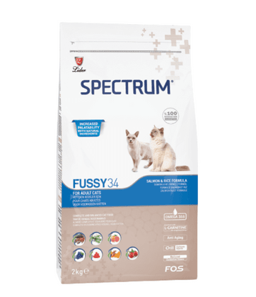 SHORT EXPIRY-CLEARANCE: Spectrum Ultra-Premium Adult Cat Food – Fussy34 2kg