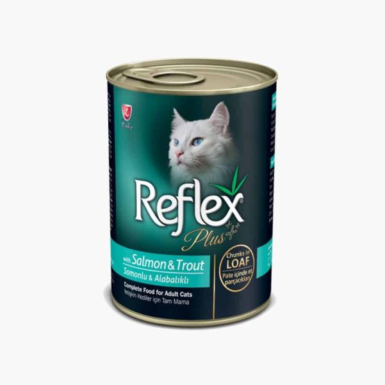 Reflex Plus Canned Cat Food (Salmon & Trout in Loaf Pate)