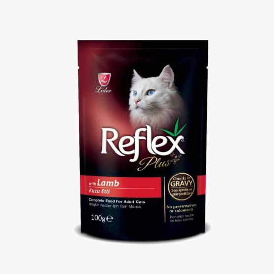 Reflex Plus Pouch Cat Food (Lamb)