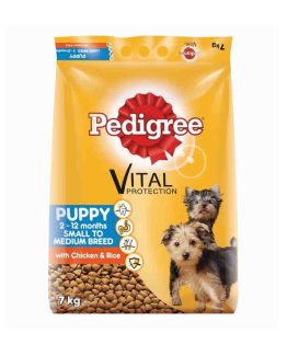 Pedigree Small to Medium Breed Puppy Food (Chicken & Rice)