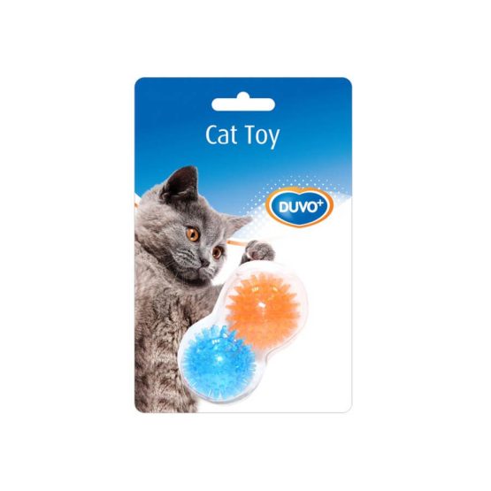 Duvo+ TPR Assortment Ball Hedgehog Cat Toy