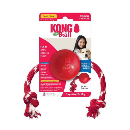 KONG Classic Ball with Rope