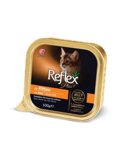Reflex Plus Alu-Tray Kitten Food (Beef in Jelly)