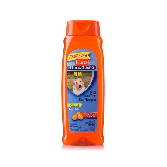 Hartz Rid Flea and Tick Citrus Scent Shampoo for Dogs