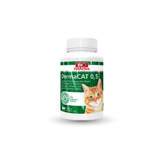 Bio PetActive DermaCat 0,5 | Brewer’s Yeast Tablet for Cats