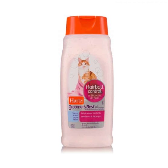 Hartz Groomers Best Hairball Control Cat Shampoo