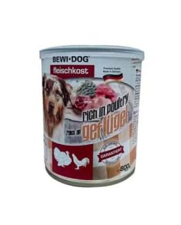 Bewi Dog Canned Wet Dog Food Rich in Poultry