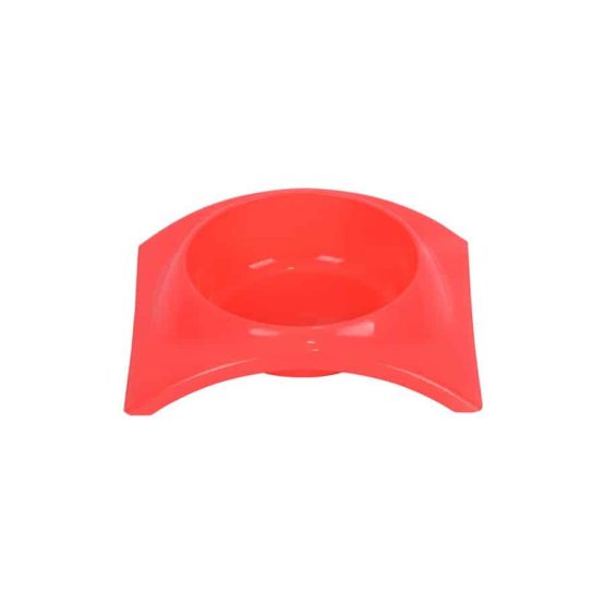 Stainless Steel Single Dog Feeding Bowl pink without bowl