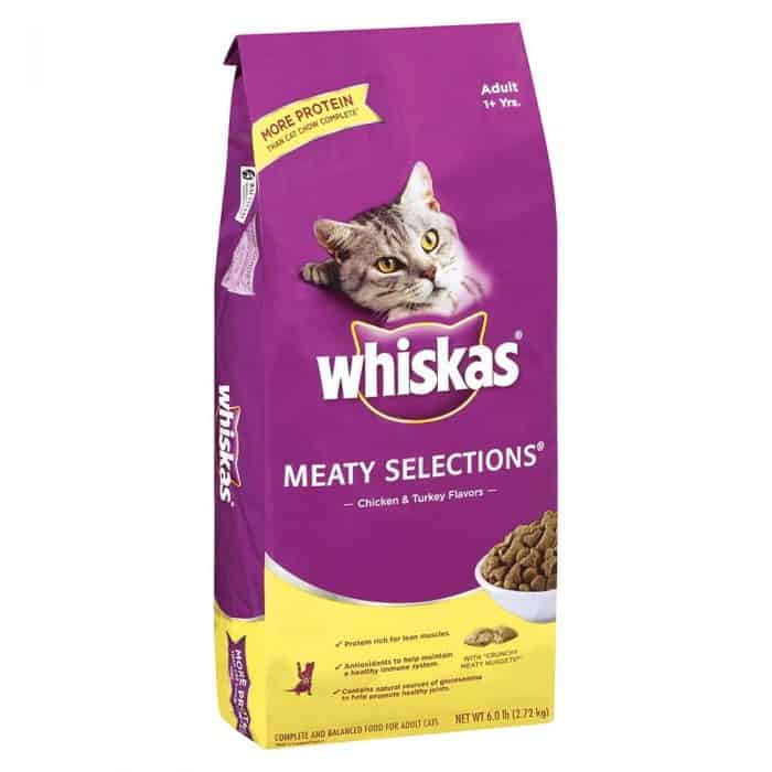 whiskas protein